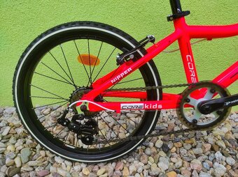 Značkové dětské kolo CORE NIPPER 20" (růžová neonová) - 4