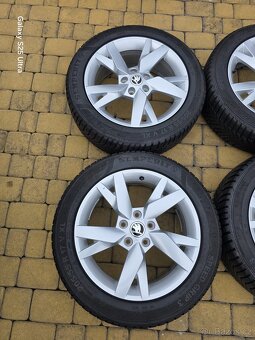 Alu kola zimní sada 5x112 17" Škoda Octavia 4 - 4
