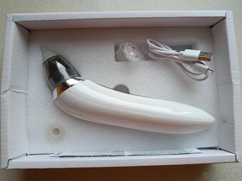 Dětská elektrická odsávačka na nos a uši, teploměr - 4