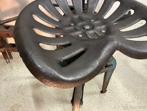 3x industriální židle, stolička, cena za kus - 4
