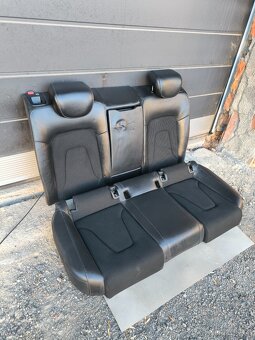 Zadní sedačky AUDI A5 polokůže - 4