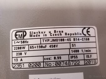 Motor 2,2 kW 1400 ot jednofázový - 4