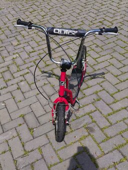 Dětská koloběžka QUICK Sport PLATINIUM - červená - 4