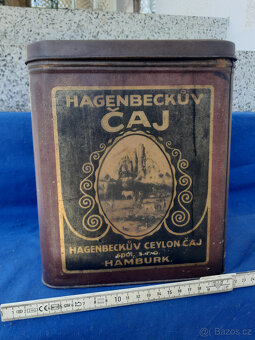 Plechová krabice HAGENBECKŮV CEYLON ČAJ - 4