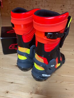 Motocyklové boty Alpinestars smx plus V2, vel.44 - 4