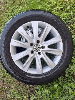 Alu kola 5x112 originál VW 235/55 R17 - 4