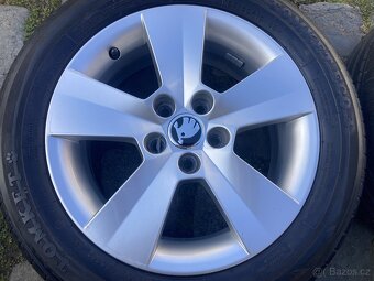 Alu kols ŠKODA FABIA 3 + RAPID letní TOMKET 185/60R15 - 4
