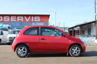 Nissan Micra 1,2i 48KW, KLIMA, STK 12/2026, r.v. 2010 - 4