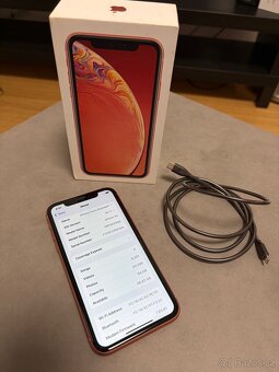 iPhone XR 64GB – Coral (A+ stav) - 4