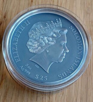 5 oz Titanic stříbrná mince Antique Finish, 49 kusů, RRR - 4
