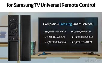 Dálkový ovladač Bluetooth pro Tv SAMSUNG + hlasový asistent - 4