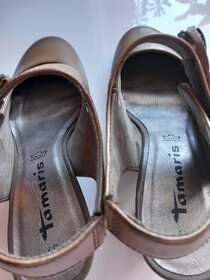 Kožené boty Tamaris - 4