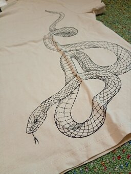 Dívčí/dámské tričko béžové - 4