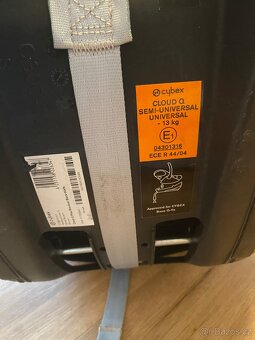 Autosedačka Cybex Cloud Q Plus Stardust Black, 0-13kg - 4