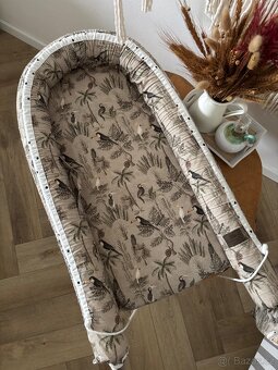 Sleepee hnízdo/hnízdečko Khaki Magic Jungle, stabilizační po - 4