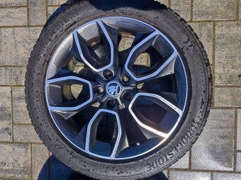 ALU kola Škoda Kodiaq 5x112 R19 Crater 7Jx19 ET 43 - 4