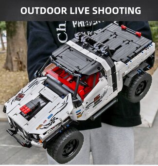 Mould King 18005 Auto 4x4 na RC ovládáni - 4