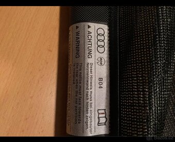 Originál Audi Q5 dělící stěna zavazadlového prostoru - 4