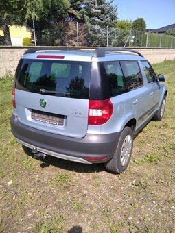 ŠKODA YETI TSI 1.2 77 KW NAJETO 103 400Km NEHAVAROVANÉ - 4