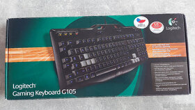 Herní klávesnice Logitech G105  CZ - 4