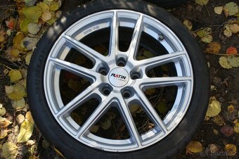 alu R17 na VW Seat Skoda Audi 5x112 pneu 215/45/17 hezká - 4