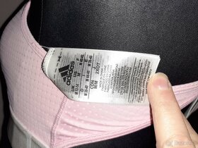nová růžová sportovní podprsenka Adidas vel.M (38-40) - 4