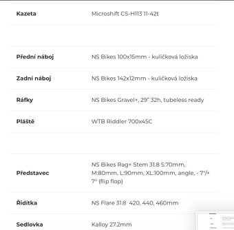 Gravel kolo NS BIKES RAG + 3 RAW - 4