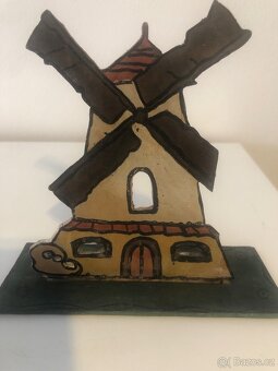 stare rucne malovane drevene figurky - 4