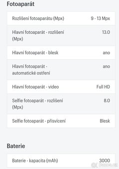 Mobilní telefon zn. "HONOR 7A" - jako nový - 4