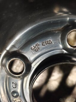 kola 5x114,3 r15 na Mazda, Kia, Hyundai i20 pneu 195/65 r15 - 4