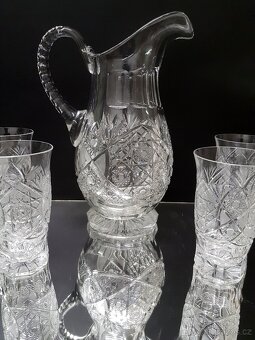 Karafa a 4x sklenice - 4