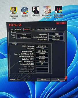 Herní strojovna  RTX 3070 / i7 12700 / 32GB DDR4 - 4