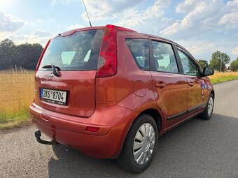 Nissan Note 1.4i, ČR, 1.MAJ, NOVÁ STK, TZ - 4