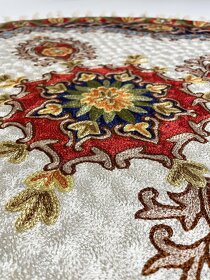 Ručně vyráběný hedvábný koberec z Himaláje - North Dream - 4