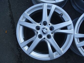Alu disky na Škoda 16", 5x112, ET 52, šíře 7J - 4