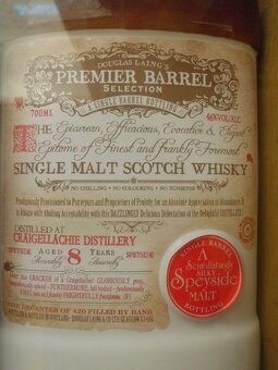 Skotská WHISKY - Dvě původní Balení - BALLANTINES A BARREL - 4