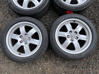 Original zimní kola Audi 5x112 7,5J ET28 255/25 R17 - 4