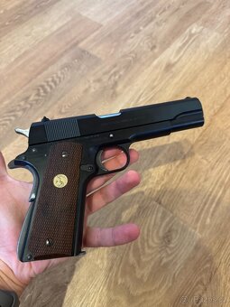 Colt M1911A1 Tokyo Marui GBB – TOP STAV + 2 zásobníky + kuli - 4
