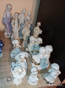 Porcelánové sošky sbírka 160 ks - 4