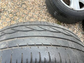 4x alu disky 5x108 R16, letní pneu - 4