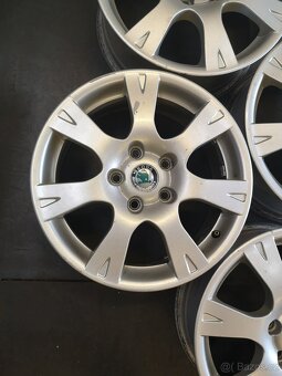 Alu kola 5x112 r16 Škoda - 4
