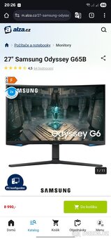 Herní monitor 27" 240Hz - 4