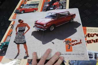 ROČNÍK 2010 MOTOR JOURNAL, ŠKODA 1000 MBX, VESPA, PRAGA RN, - 4
