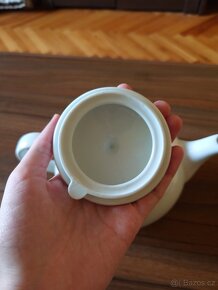 Konvice čajová, karlovarský porcelán, Thun - 4
