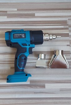 Aku horkovzdušná pistole+trysky, pro Aku Makita 18V,NEW. - 4