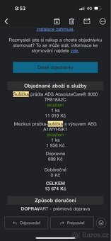 Sušička prádla AEG AbsoluteCare® 8000 TR818A2C - 4