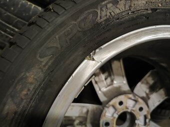 17"kusovka alu disk Devonport 5x120 origo VW T6.1 Multivan - 4