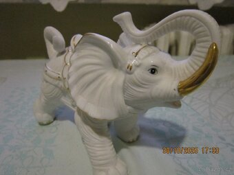 keramická soška slona - 4