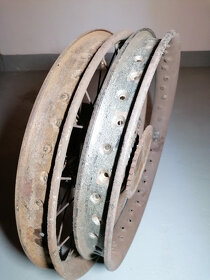 falcové ráfky + falcové pneumatiky 25x3,85 - 4