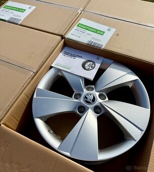 NOVÁ originál kola Škoda ZEUS 17” Superb, Kodiaq, 5x112 - 4